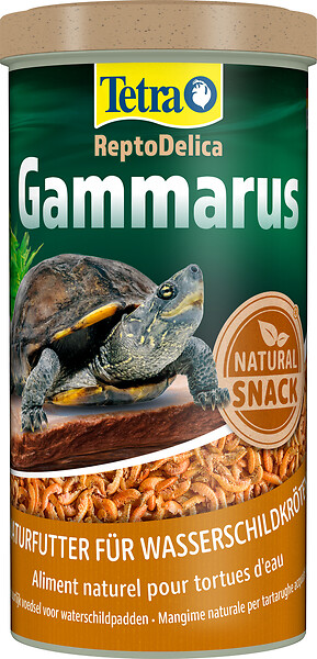 TETRA - Crevettes séchées tortues eau - Gammarus - 1 L - large