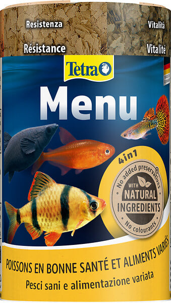 TETRA - Nourriture pour poissons 4 variétés - Flocons - 100 ml - large