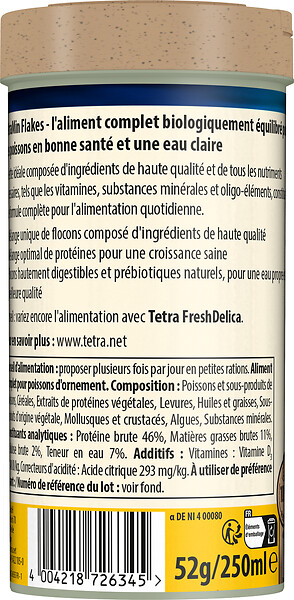 TETRA - Aliment pour poissons tropicaux Tétramin - Flocons 250ml - large