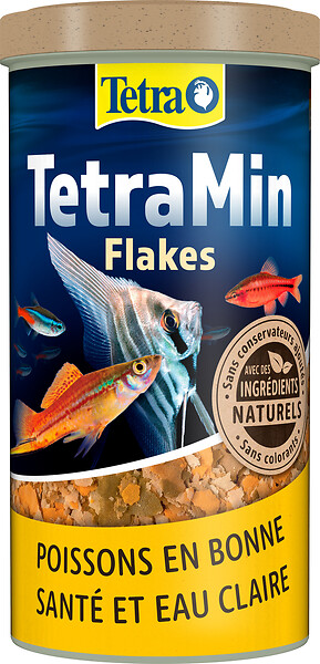 TETRA - Aliment pour poissons en flocons - TetraMin - 1L - large