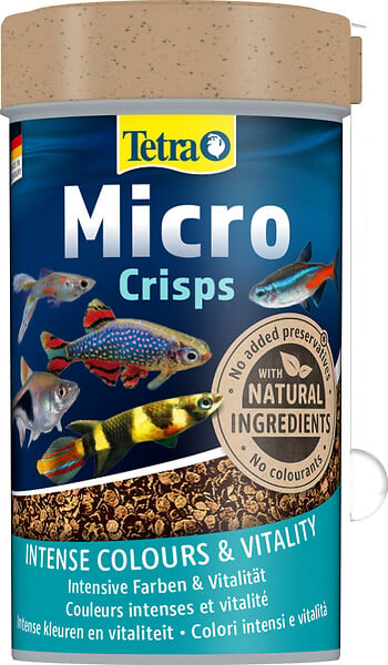 TETRA - Aliment Micro Crisps pour petits poissons - 100 ml - large