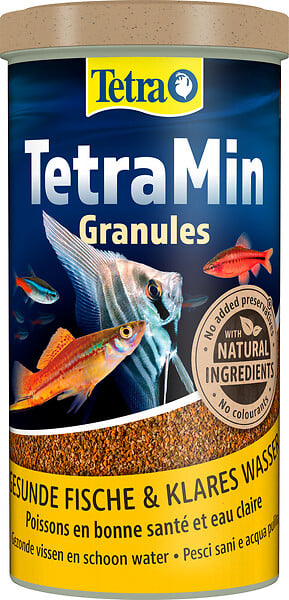 TETRA - Aliment pour poissons d'ornement TetraMin Granules - 1L - large