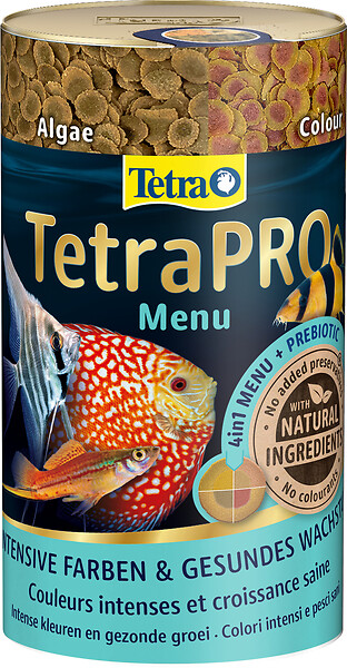TETRA - Aliment pour poissons d'aquarium Tetra Pro Menu - 250 ml - large