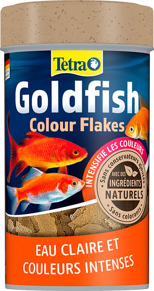 TETRA - Aliment en flocons pour poissons rouges - 100 ml - large