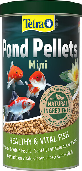 TETRA - Granulés pour poissons bassin - Mini granulés flottants - 1L - large