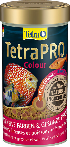 TETRA - Aliment poissons aquarium Tetra Pro Colour 250ml - large