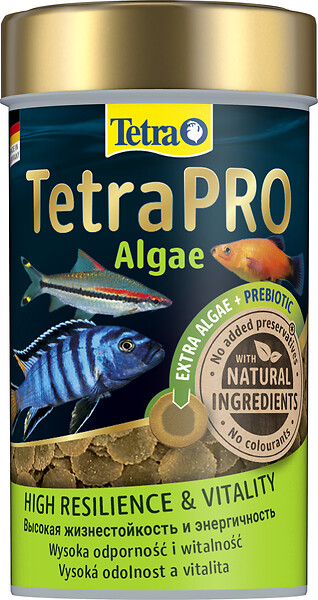 TETRA - Nourriture pour poissons d'ornement Tetra Pro Algae - 250 ml - large