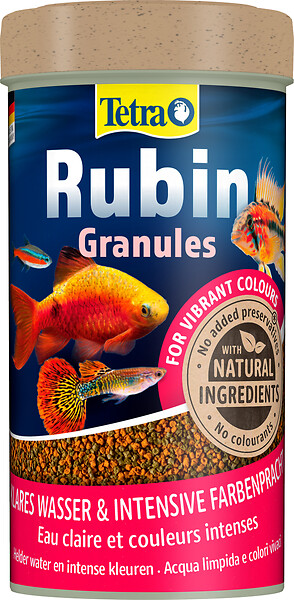 TETRA - Aliment pour poissons d'aquarium Rubin - 250 ml - large