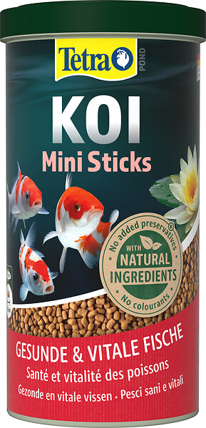 TETRA - Aliment pour poissons koï - Tetra Pond Koi Stic Junior - 1L - large