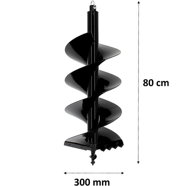 SURICUT - Mèche SEMI-PROFESSIONNELLE Ø 300 mm pour tarière thermique - large