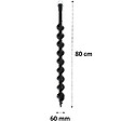 SURICUT - Mèche SEMI-PROFESSIONNELLE Ø 60 mm pour tarière thermique - vignette