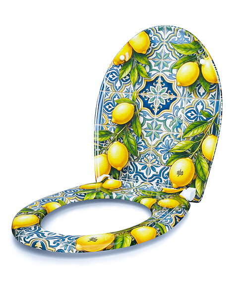 TOHAADESIG - Abattant wc wodea citrons - large