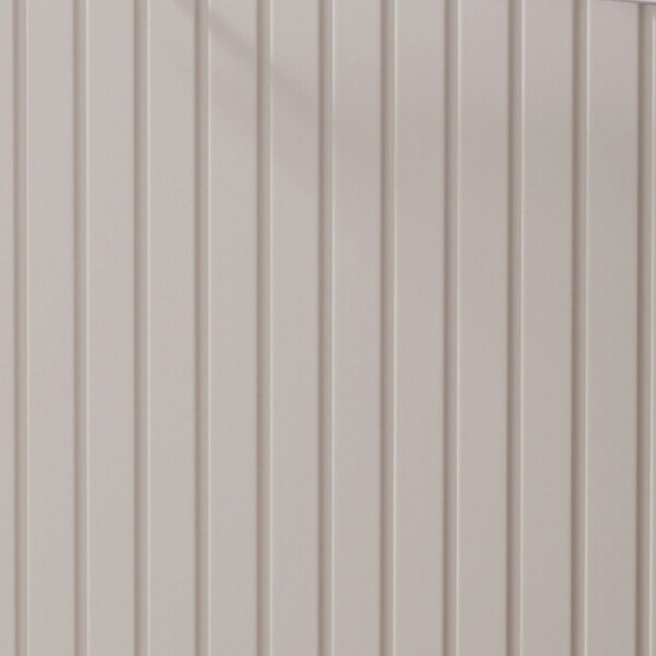 GODART - Pack lave-mains Beige cachemire strié avec porte serviette - Robinetterie eau froide à droite - L.48 X H. 52.5 cm - Houston - large