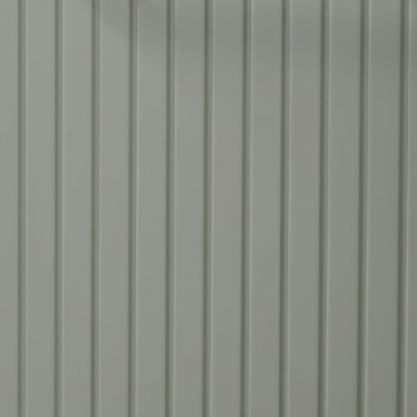 GODART - Meuble lave-mains Vert strié Solo pour robinet à gauche - large