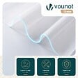 VOUNOT - Store enrouleur jour nuit double 100x150cm Blanc - vignette