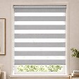 VOUNOT - Store enrouleur jour nuit double 90x150cm Gris - vignette