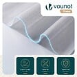 VOUNOT - Lot de 2 Store enrouleur jour nuit double 100x150cm Gris - vignette