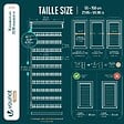 VOUNOT - Store enrouleur jour nuit double 55x150cm Gris - vignette