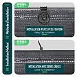 VOUNOT - Brise vue occultant en HDPE 90g/m² 1.5x20m avec attaches de fixation anthracite - vignette