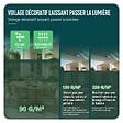 VOUNOT - Brise vue occultant en HDPE 90g/m² 1.5x20m avec attaches de fixation vert - vignette