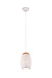 TRIO - Suspension métal BIDAR Blanc mat 1xE27 - vignette