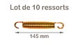 KANGUI - KANGUI Lot de 10 ressorts Gold 145 mm pour trampoline de jardin - vignette