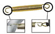 KANGUI - KANGUI Lot de 10 ressorts Gold 145 mm pour trampoline de jardin - vignette