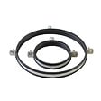 ACOMAT - Collier VMC support de gaine de ventilation isolé anti vibratile écrou M8/M10 - Diamètre (mm): 160 - vignette
