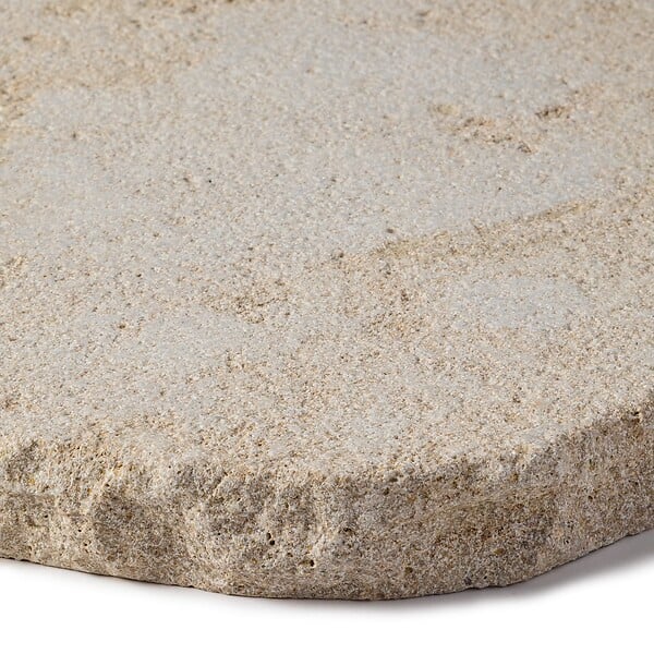 RO'MA NATURE - Pas japonais Irrégulier Pierre de l'Atlas Beige 60-40x3 cm (à l'unité) - large