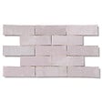RO'MA NATURE - Carrelage Zellige Marocain Rose Pale 5x15 cm (vendu par 1 m²) - vignette