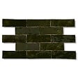 RO'MA NATURE - Carrelage Zellige Marocain Vert Empire 5x15 cm (vendu par 1 m²) - vignette