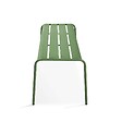 OVIALA - Banc de jardin en acier vert cactus  - Palavas - vignette