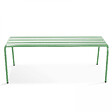 OVIALA - Banc de jardin en acier vert sauge - Palavas - vignette