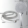 AICA SANITAIRE - Colonne de douche thermostatique 250 mm-Chrome-Laiton & Inox - vignette