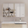 COSYNEO - Armoire de toilette miroir 140x70 cm - madera miel (chêne clair) - MIRANO - vignette