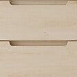 COSYNEO - Meuble de salle de bain 120cm double vasque - 6 tiroirs - sans miroir - roble calima (bois clair) - RIZA - vignette