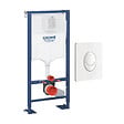 GROHE - Bâti-support WC autoportant Solido avec plaque de commande Skate Air blanche - vignette