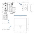 GROHE - Bati support Solido plaque blanche + habillage I-Board - vignette
