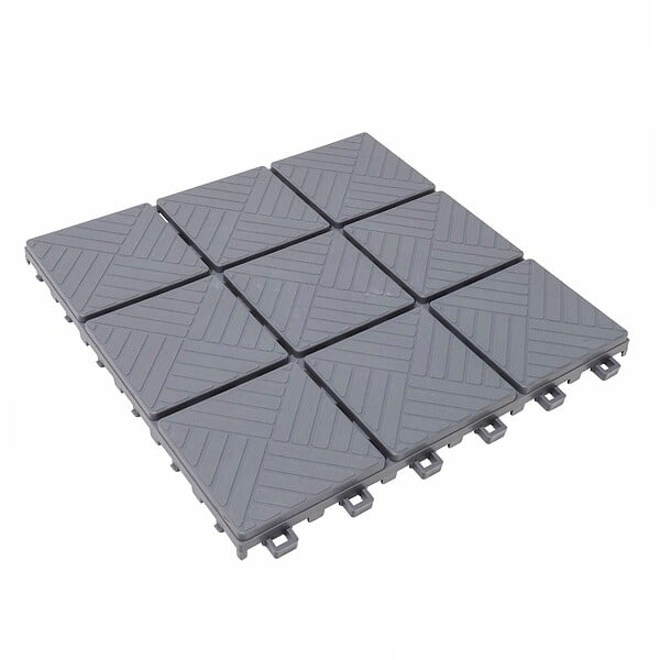 WERKAPRO - Dalle motif pavé 30x30cm  2cm   6pcs - large