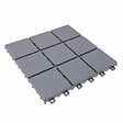 WERKAPRO - Dalle motif pavé 30x30cm  2cm   6pcs - vignette