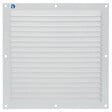 RENSON - Grille à persienne alu blanc 150x150 + moustiquaire 436-M - RENSON - 8693 - vignette