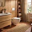 GEBERIT - Pack WC Bati Geberit + WC sans bride Swiss Aqua Technologies + Abattant SoftClose + Plaque + habillage (ProjectGeb3-sabo - vignette