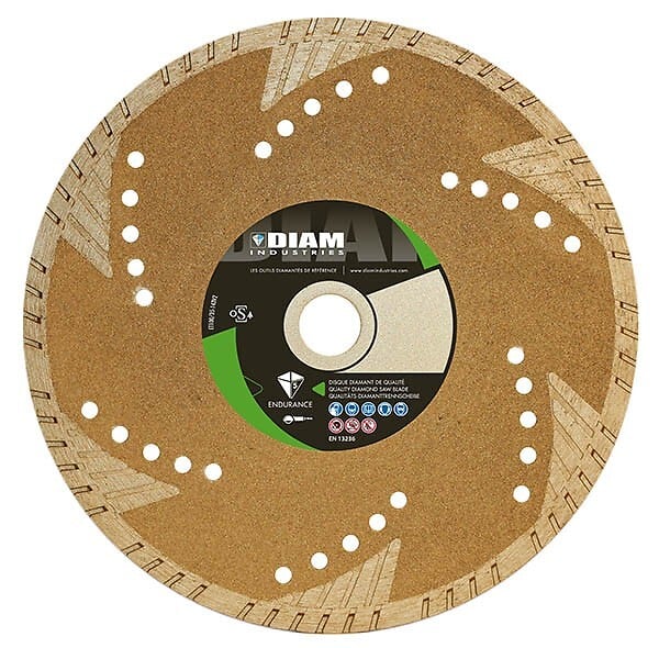 DIAM INDUSTRIES - Disque Diamant DIAM TS80 Granit - Pierre naturelle - large