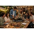INTEC - Réchaud à Gaz 2 Feux 3800W Allumage Piezo + 4 Cartouches gaz Butane - Cuisinière à gaz Portable Camping Cuisine Extérieure INTEC - vignette