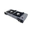 INTEC - Réchaud à Gaz 2 Bruleurs 3800W Fonctionne avec Cartouche de gaz Un2037- Plaque de cuisson Portable Camping INTEC - vignette