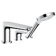 HANSGROHE - Mitigeur 3 trous Talis E baignoire Chromé avec Corps encastré - vignette