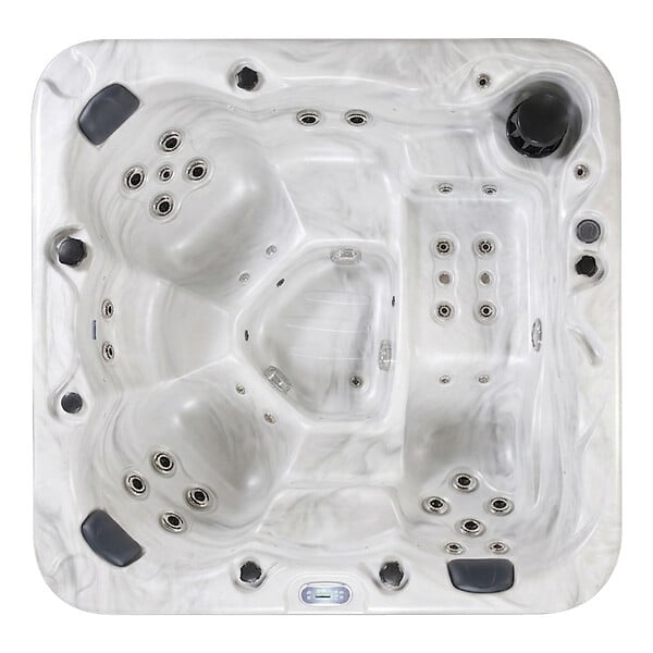 WATERCLIP - WATERCLIP Spa rigide acrylique KYMA 6 places 25 hydrojets 200 x 200 x 82 cm - large