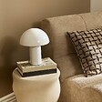 ATMOSPHERA - Lampe champignon secteur Lito blanc H24,5cm - vignette