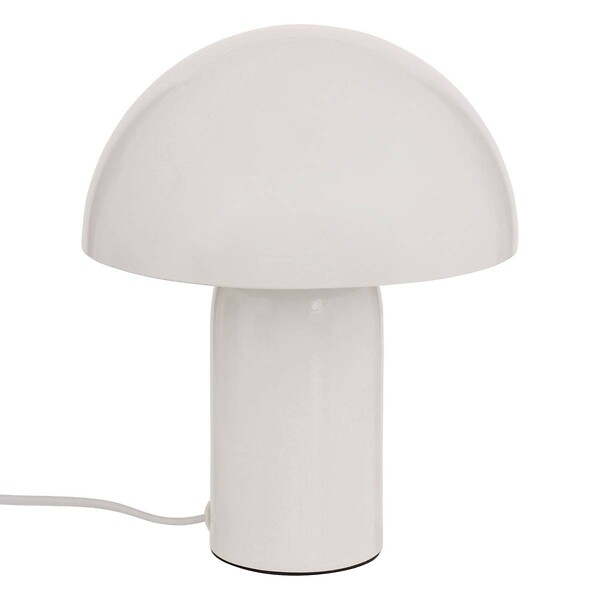 ATMOSPHERA - Lampe champignon secteur Lito blanc H24,5cm - large