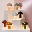 ATMOSPHERA - Lampe champignon secteur Lito noir H24,5cm - vignette
